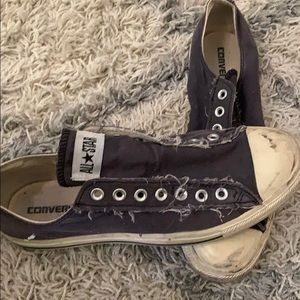 Navy Converse Slip on